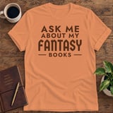 Ask Me About My Fantasy Books Softstyle Tee thumbnail 9