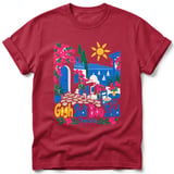 Gogh Sidi Bou Said ~ Comfort Colors Premium Tee thumbnail 2