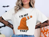 I'd Hit That Traffic Cone Tee thumbnail 5