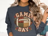 Patchwork Game Day Football Tee or Sweatshirt thumbnail 18