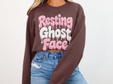 Resting Ghost Face Tee or Sweatshirt thumbnail 12