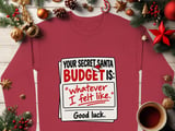 Secret Santa Budget Sweatshirt thumbnail 7