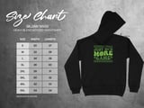 Pickleball Gildan Fleece Hoodie, Just One More Game, Retro Green Checkered Court Pullover Sweatshirt thumbnail 12