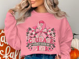 Courage In Pink Faux Patchwork Tee thumbnail 19