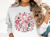 Faux Patchwork Hope In Every Stitch Tee thumbnail 21
