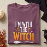 I'm With The Witch Tee or Sweatshirt thumbnail 8