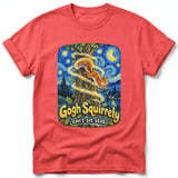 Gogh Squirrely ~ Comfort Colors Premium Tee thumbnail 3