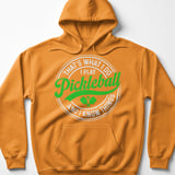Pickleball Gildan Fleece Hoodie, That's What I Do I Play Pickleball And I Know Things, Court Pullover thumbnail 9
