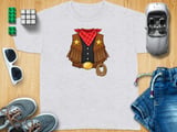 Cowboy Sheriff Costume Tee thumbnail 8