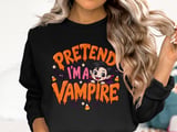 Pretend I'm a Vampire Tee thumbnail 14