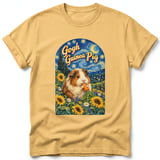 Gogh Guinea Pig ~ Comfort Colors Premium Tee thumbnail 7