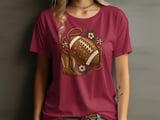 Western Football Boots Tee thumbnail 3
