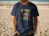 Pray Work Rest Tee thumbnail 8
