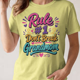 Rule 1 Don't Break Grandmom Tee thumbnail 11