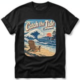 Catch the Tide ~ Comfort Colors Premium Tee thumbnail 1
