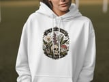 Poisonous Plants Sweatshirt, All Plants Are Edible Some Only Once Hoodie, Dark Academia Goth Botanical Skull Mushroom Tee, Witchy Nature thumbnail 3