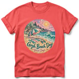 Gogh Beach Day ~ Comfort Colors Premium Tee thumbnail 3