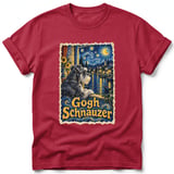 Gogh Schnauzer ~ Comfort Colors Premium Tee thumbnail 2