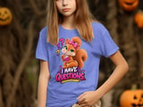 I Have Questions Sally the Squirrel Tee thumbnail 1