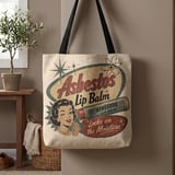 Asbestos Lip Balm Tote Bag thumbnail 1