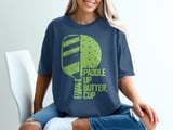 Pickleball Comfort Colors Shirt, Paddle Up Butter, Cup, Retro Distressed Pickleball Paddle Vintage Graphic Tee thumbnail 4