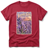 Lavender Fields ~ Comfort Colors Premium Tee thumbnail 2