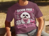 Bichon Frise Big Personality Tee thumbnail 4