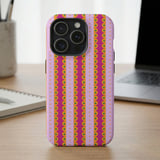 Retro Scallop Stripe MagSafe® Phone Case thumbnail 2