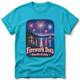 Firework Dots ~ Comfort Colors Premium Tee thumbnail 5