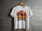 Fox Gaming T-Shirt for Kids, Dash Game On Youth Gamer Tee, Orange Fox Graphic Shirt, Pixo League thumbnail 4