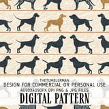 Rustic Canine Charm Digital Design Size Bundle Png thumbnail 2