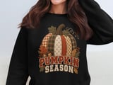 Pumpkin Season Tee or Sweatshirt, Faux Patchwork Design thumbnail 20
