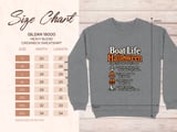 Boat Life Halloween Definition Nautical Boater Lake Ocean Anchor Pumpkin Graphic Crewneck Sweatshirts thumbnail 6