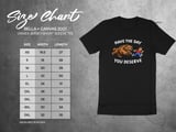 Funny Sarcastic Have The Day You Deserve Motivational and faith Quote T-Shirt, whatever it is that your karma deserves thumbnail 8