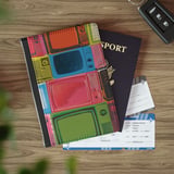 Retro Pop Art TV Passport Cover thumbnail 4