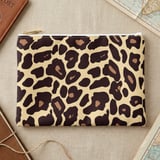 Chic Leopard Print Laptop Sleeve, Animal Print Accessory Pouch, Trendy Wild Jungle Pattern Tech Case thumbnail 13