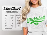 Pickleball Comfort Colors Shirt, That's What I Do I Play Pickleball and I Know Things, Vintage Graphic Tee thumbnail 15