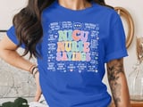 NICU Nurse Sayings T-Shirt: Colorful Neonatal ICU Nursing Student Typography Tee thumbnail 2