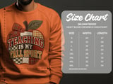 Teaching Is My Fall Sport Tee or Sweatshirt, Faux Patchwork Design thumbnail 16
