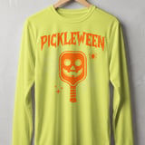 Pickleball Sport-Tek Long Sleeve Tee, Pickleween, UV Protection Athletic Performance Sun Shield Shirt thumbnail 9