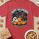 Happy Halloweiner Dachshund Tee thumbnail 4