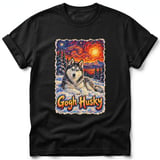 Gogh Husky ~ Comfort Colors Premium Tee thumbnail 1