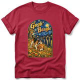 Gogh Beagle ~ Comfort Colors Premium Tee thumbnail 2