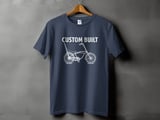 Custom Built | Lowrider Bike Shirt thumbnail 4