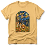 Gogh Beagle ~ Comfort Colors Premium Tee thumbnail 7