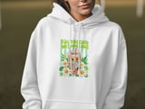 Iced Coffee Sweatshirt, Fueled By Coffee And Summer Vibes Hoodie, Daisy Aesthetic T-Shirt, Cute Coffee Lover Gift For Her thumbnail 11