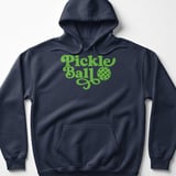 Pickleball Gildan Fleece Hoodie, Pickle Ball, Court Pullover thumbnail 6