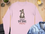 Proud Pit Bull Mom Long Sleeve Tee thumbnail 10