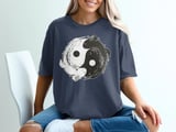 Axolotl Yin Yang Balance T-Shirt thumbnail 4