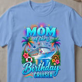Mom of the Birthday Cruiser T-Shirt thumbnail 5
